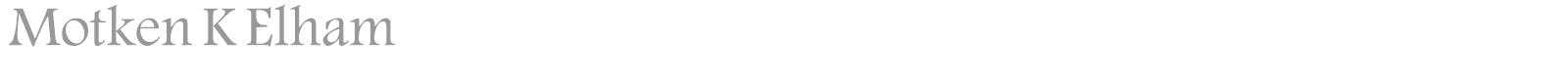 Motken K Elham font preview
